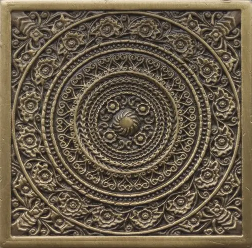 Rosal Satined brass (бронза сатинированная) 6х6