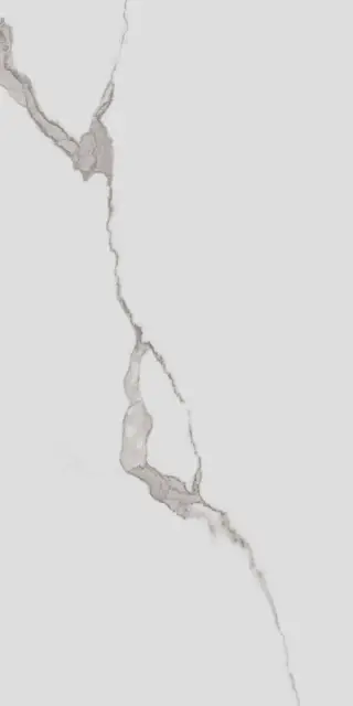 Монте Тиберио белый глянцевый обрезной 40x80