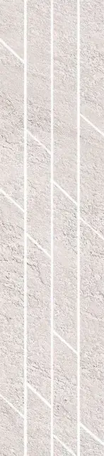 Бордюр Гренель серый светлый мозаичный|9.8x46.5