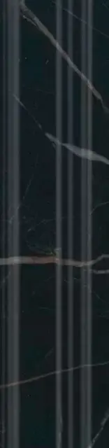 Бордюр Багет Алькала черный |5x20