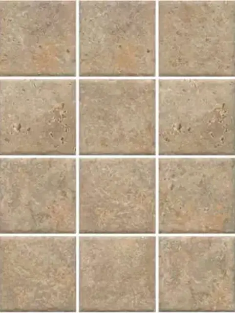 Брюссель (полотно из 12 частей 9,8х9,8) бежевый матовый|30x40