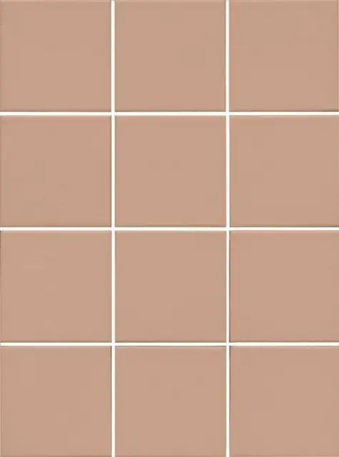 Агуста оранжевый матовый 30x40 из 12 частей 9,8x9,8