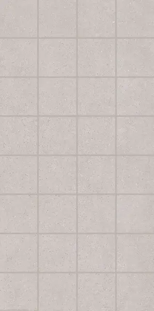 Декор Монсеррат мозаичный серый светлый матовый |40х20