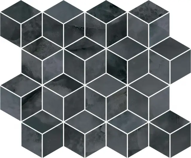 Декор Джардини серый темный мозаичный |45x37,5