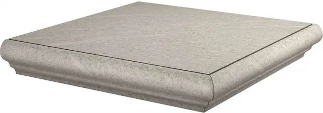 Ступень угловая Бореале беж светлый |30x30