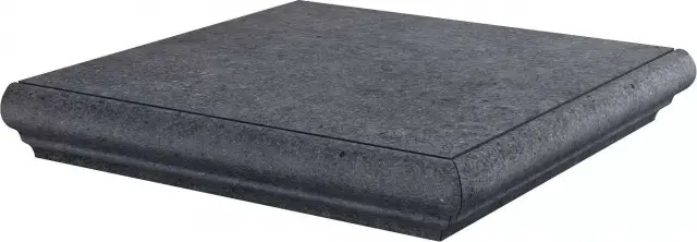 Аллея серый темный ступень угл. гр. 30x30| ZZ