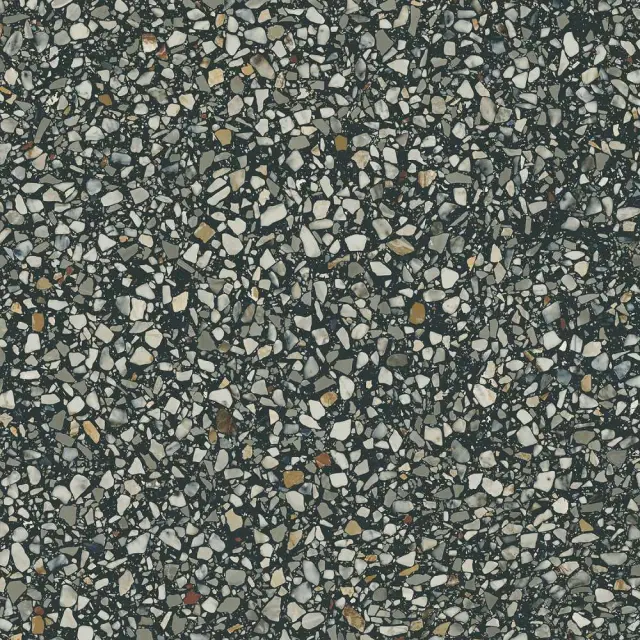 Бричиола чёрный лаппатированный обрезной 60x60