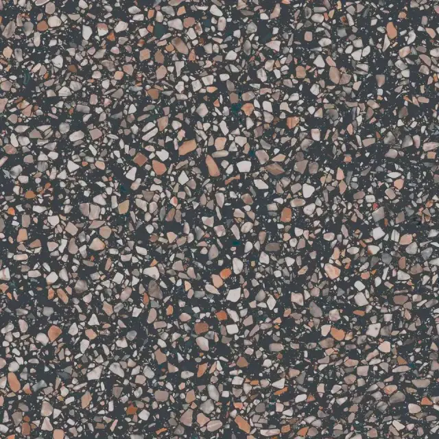 Бричиола чёрный матовый обрезной 60x60x0,9