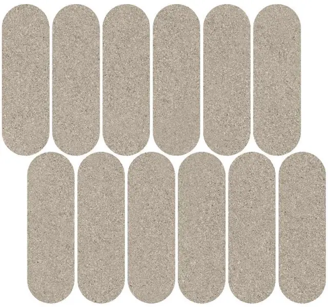 Декор Джиминьяно наборный бежевый матовый 30x32