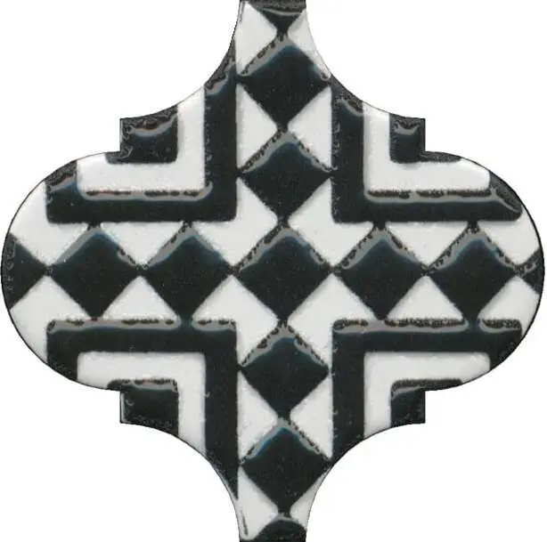 Декор Арабески глянцевый орнамент|6.5x6.5