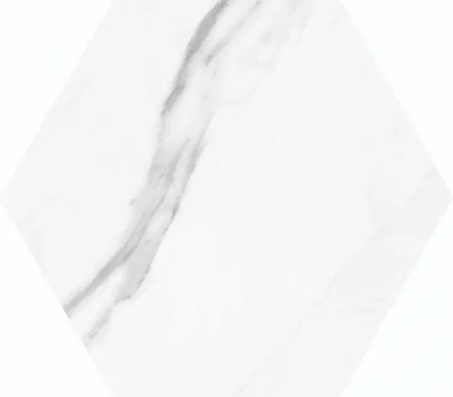 Lincoln M White hexagon 19,8x22,8 XX