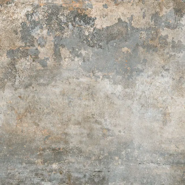 Rusty Metal Silver Luxglass 120x120 Rec.