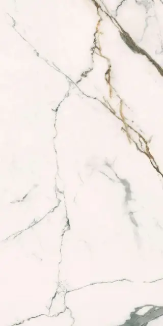 Luxury Gold White glossy 90x180