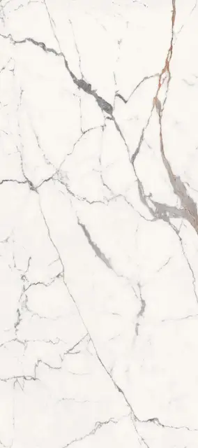 Luxury Gold White 6 mm glossy 120x270