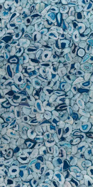 Agata Blu Lucidato (Shiny) 6 mm XX 150x300
