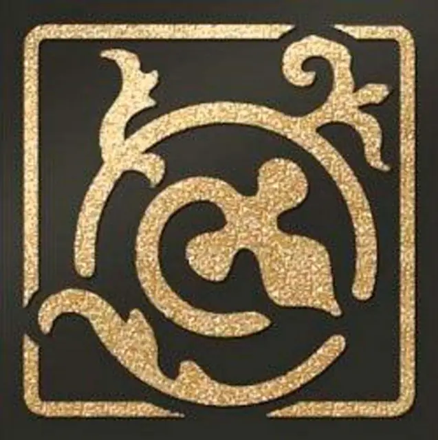 Вставка Брест черный (Ш) |6x6 XX