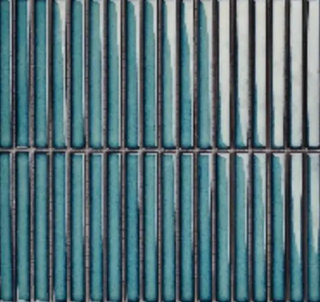 Mosaic 1.5х14.5 Y15FW26 Голубой глянцевый 29.4х31.3