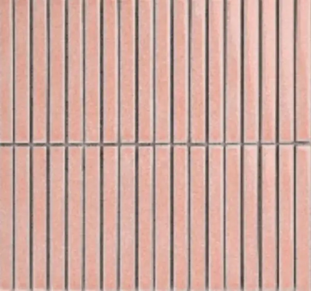 Mosaic 1.5х14.5 Y15FW42 Розовый матовый 29.4х31.3