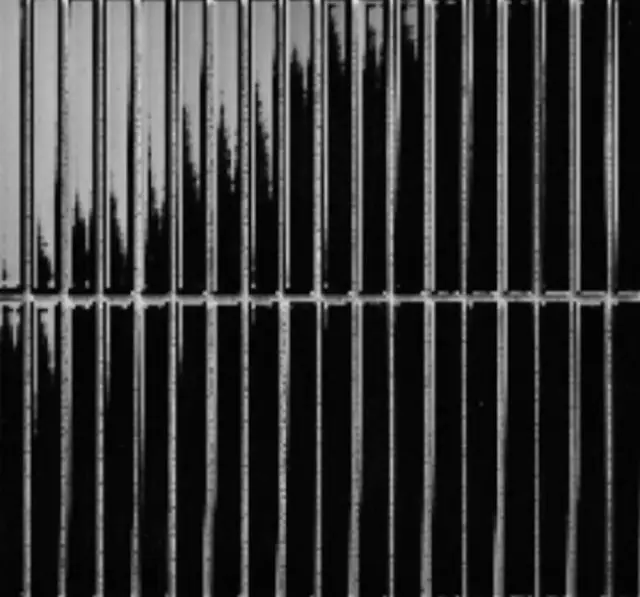 Mosaic 1.5х14.5 Y15F708 Черный  глянцевый 29.4х31.3