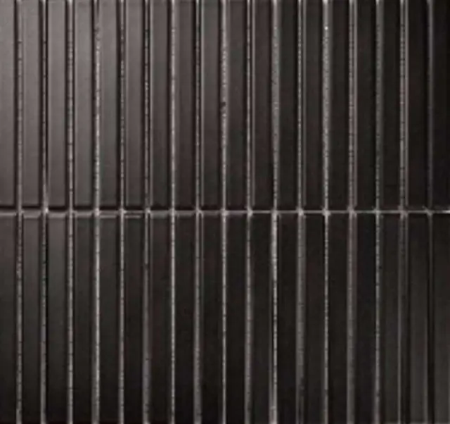 Mosaic 1.5х14.5 Y15F808 Черный матовый 29.4х31.3