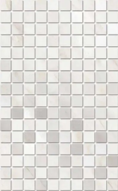 Декор Гран Пале белый мозаичный |25x40