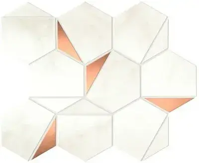 Marvel Calacatta Delicato Gold Hex Shiny