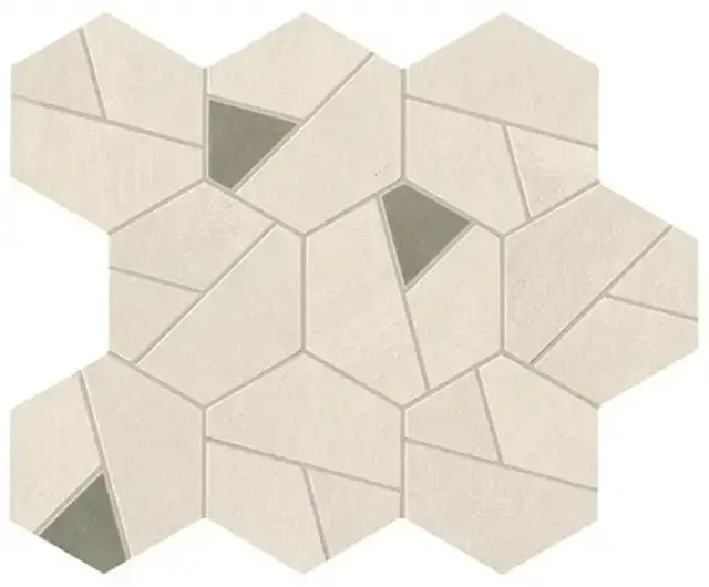 Boost Pro Ivory Mosaico Hex Olive
