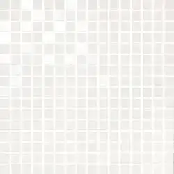 Solid White Mosaic