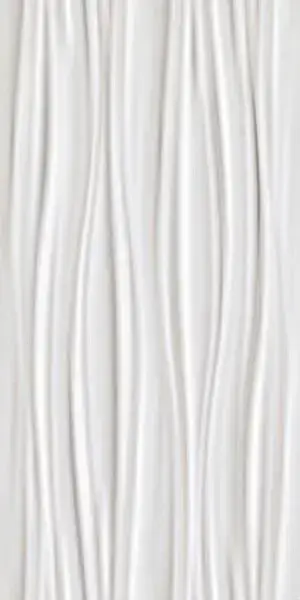 3D Ribbon White Matt 40x80