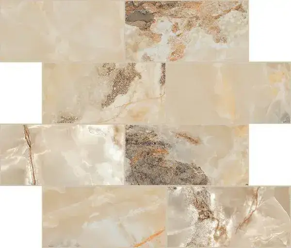 ONYX&MORE GOLDEN BLEND SATIN 6MM MUR7,5X15