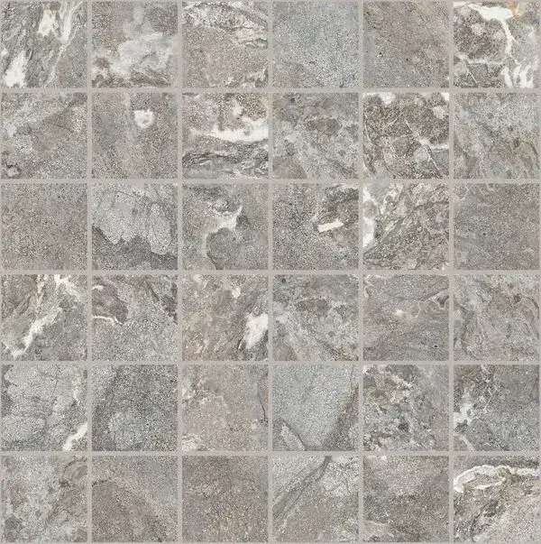 ONYX&MORE SILVER PORPHYRY STR MOS.5X5