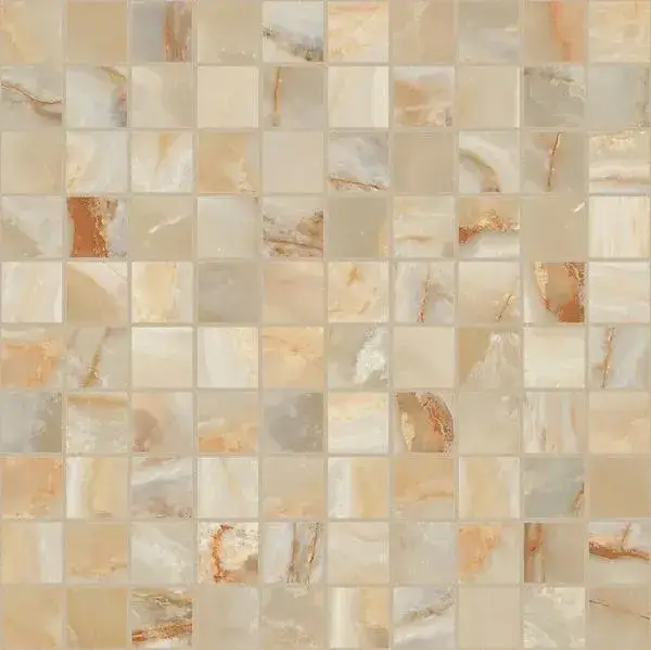 ONYX&MORE GOLDEN ONYX GLO MOSAICO 3X3
