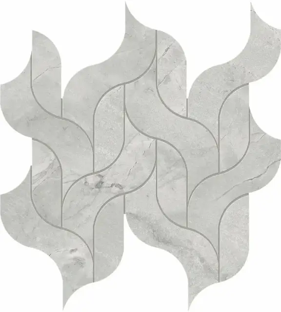 Marvel Grey Cloud Mosaico Waterfall Lappato