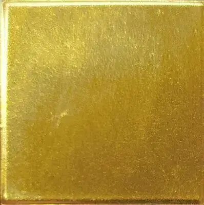 10.FOGL формованное желтое гладкое золото, стеклянная мозаика