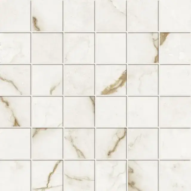 Forte Dei Marmi Quark Sahara Blanc Mosaic