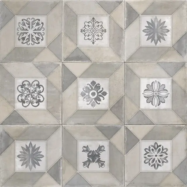 Deco Elegance Grey 20x20