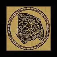 Вставка Gardenia (Versace) MaximVS Angolo Lux Nero/Oro 10×10×6 см