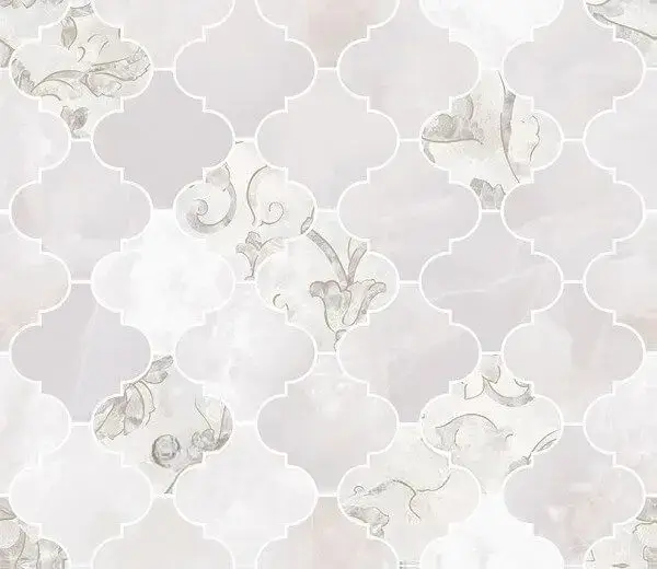 Мозаика Versace Emote Mos. Arabescato Onice Bianco 35×35 см