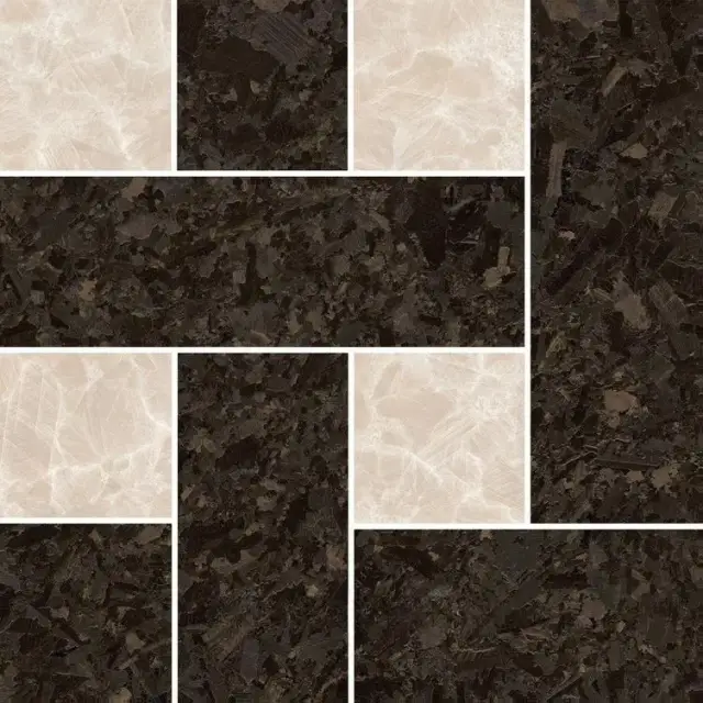 Мозаика Versace Meteorite Mosaic Chesterfield Moka/Miele Naturale 30×30×10 см