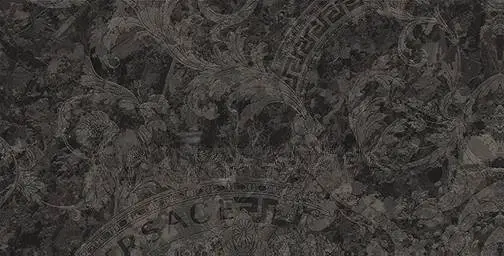 Керамогранит Versace Meteorite Megabarocco Moka Lappato 60×120×10 см