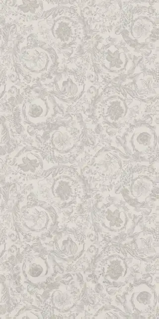 Керамогранит Versace Icons White Barocco Garden 60×120×7 см