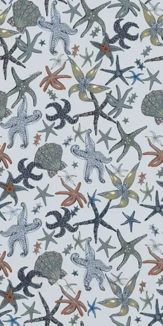 Керамогранит Versace Icons Tresor De La Mer Light Blue 60×120×7 см