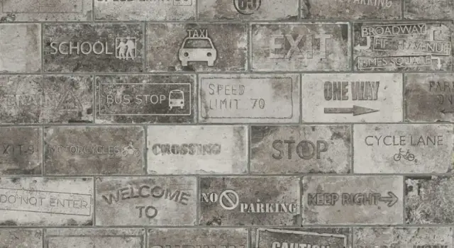 Керамическая плитка ROAD SIGNS MIX WALL STREET 10X20