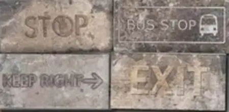 Керамическая плитка ROAD SIGNS MIX BROADWAY 10X20