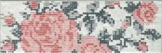 Керамическая плитка INS.S/1 FLOWERS WHITE 8,6X26,2