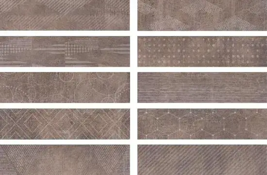 Керамическая плитка FREEPORT MIX BROWN 8,6X35