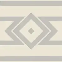 Pattern 4: Bordura Lineare Esterna Monocolore (Bianco Decoro Perla)