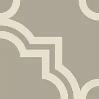 Pattern 18: Quadrato Monocolore (Grigio Decono Bianco)