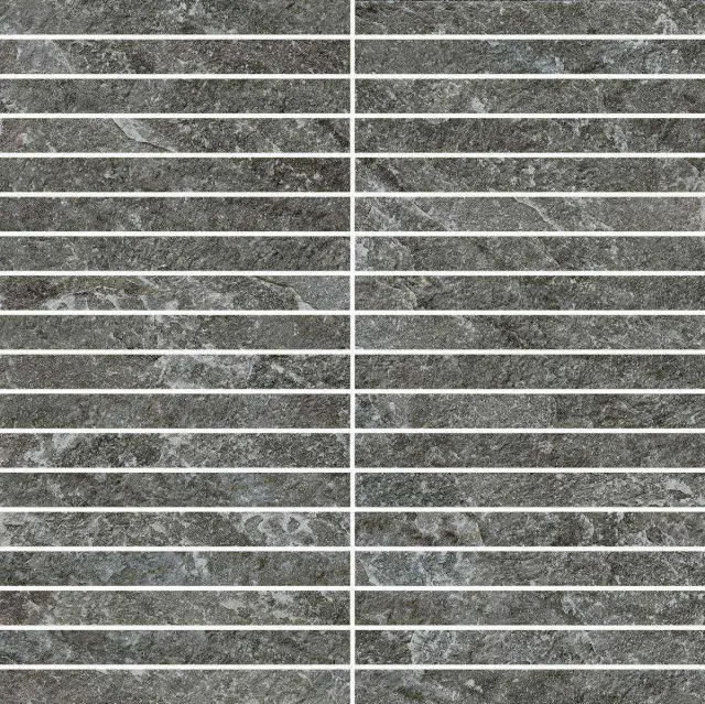 Магма Графит Мозаика Стрип 30x30