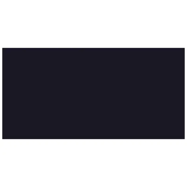 La Diva Alessandra Rettangolo Liscia Melanzana L 40x80